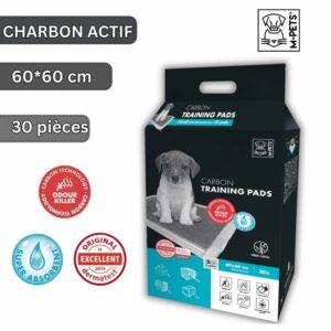 Tapis Absorbants au Charbon Actif 60*60 - 30 pièces